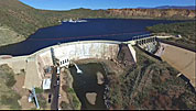 Mount Stewart Dam On Saguaro Lake